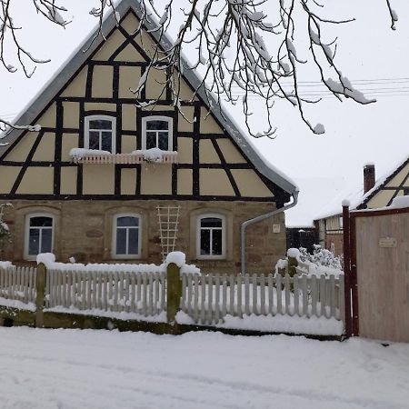 Romantisches Rosencottage Hofheim in Unterfranken Extérieur photo