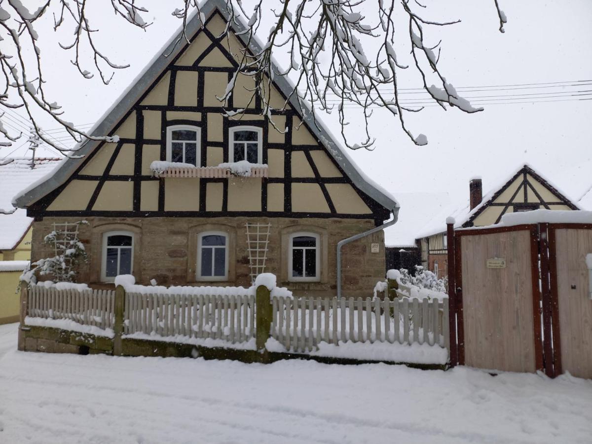 Romantisches Rosencottage Hofheim in Unterfranken Extérieur photo